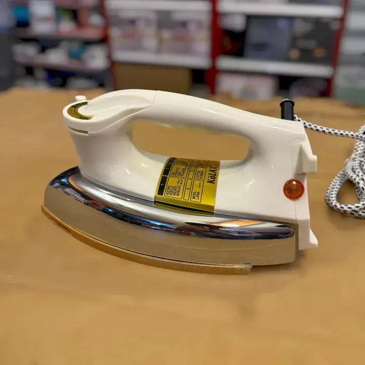 KÖLAX Heavy Dry Iron – Easy Glide,Long Power Cord