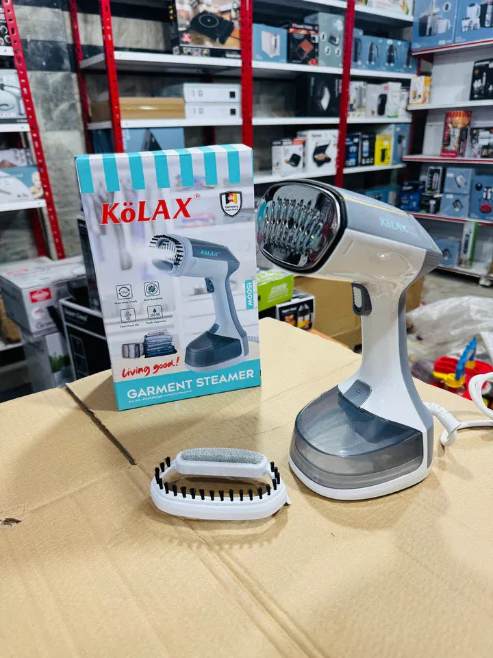 KÖLAX 1500W Handheld Garment Steamer – Fast Heat-Up, Portable & Anti-Bacterial Fabric Steamer