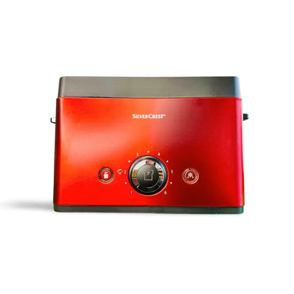 SilverCrest 850W 2-Slice Toaster, Defrost & Reheat Functions