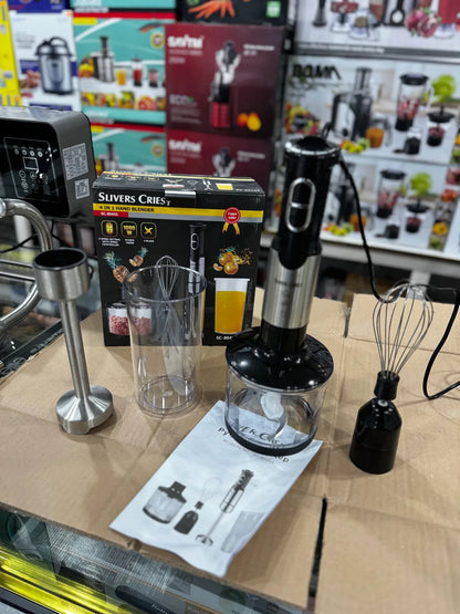 Sliver crest German Lott imported 4 in 1 hand blender set
